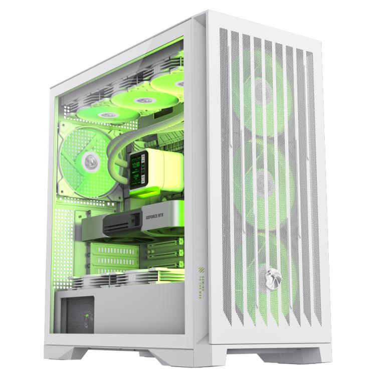 GameMax Leader WH Full Tower Case, White