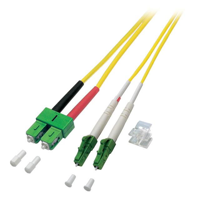 EFB Elektronik InfiniBand and Optical Fiber Cable 1m SC LC Yellow