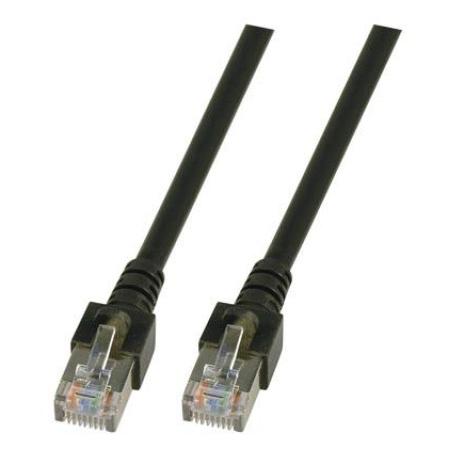 Cable de red EFB Elektronik Cat5e, 1 m, SF/UTP (S-FTP) - Negro