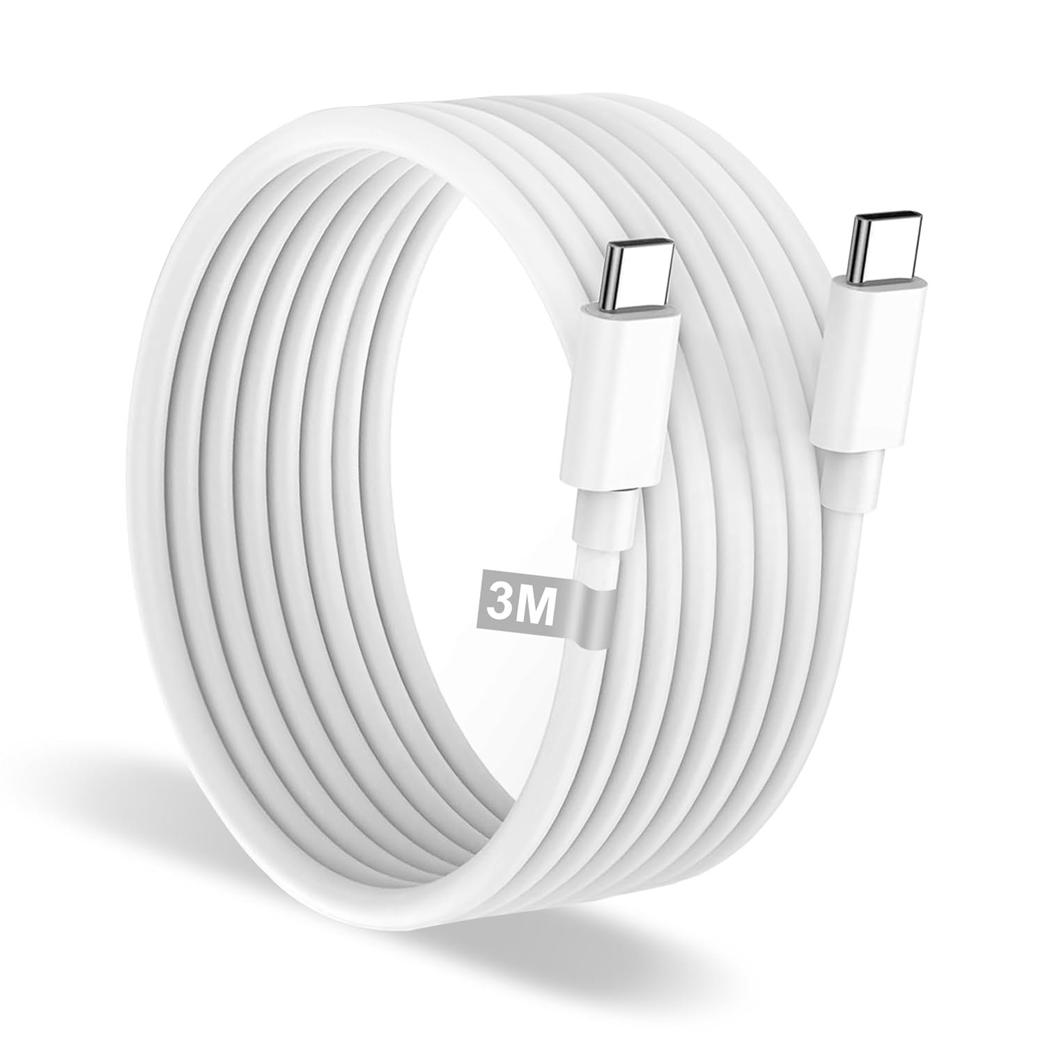 KALANKA Fast Charge USB C Cable (60W) - 3m, Compatible with iPhone 17/16/15, iPad, MacBook, Samsung Galaxy S25 etc.