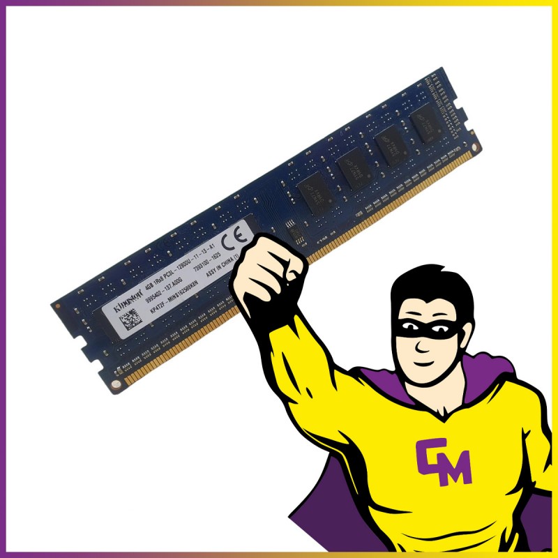 Kingston 4GB DDR3L RAM (KP4T2F-MIN) - 1600MHz, CL11, 1.35V