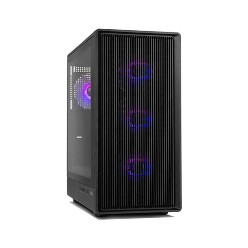 Boîtier Nox Infinity IOTA Pulsar ARGB Micro-ATX - Noir