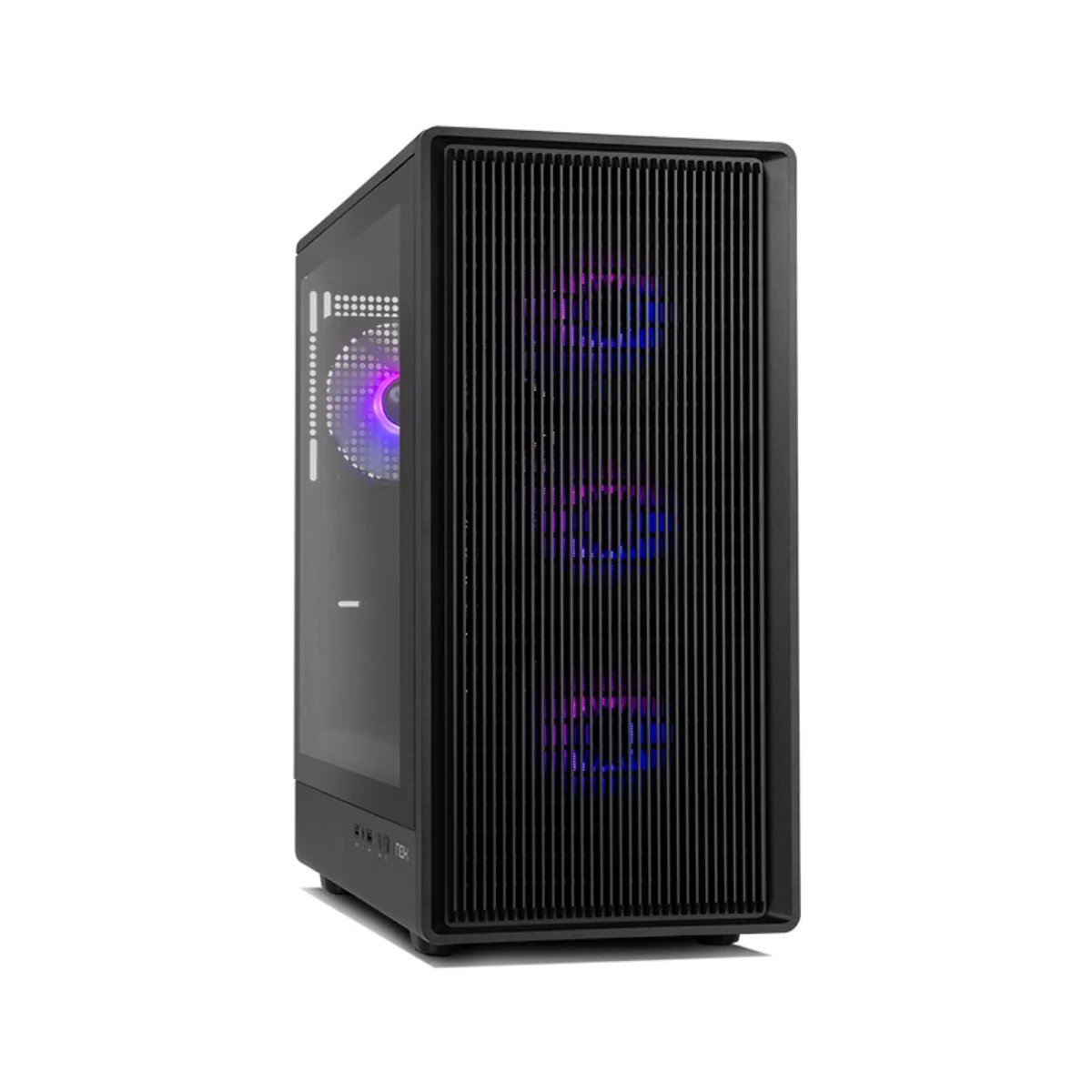 Nox Infinity IOTA Pulsar ARGB Micro-ATX Case - Black
