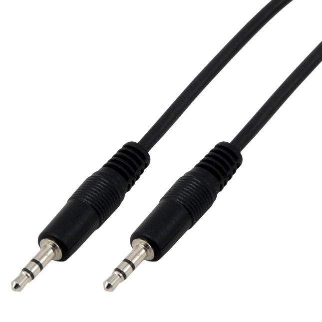 Cable de audio MCL - 10m Estéreo Jack 3,5 mm Macho a Macho