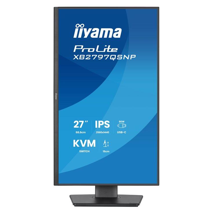iiyama ProLite XB2797QSNP-B1 - 27" QHD LED Monitor with Speakers