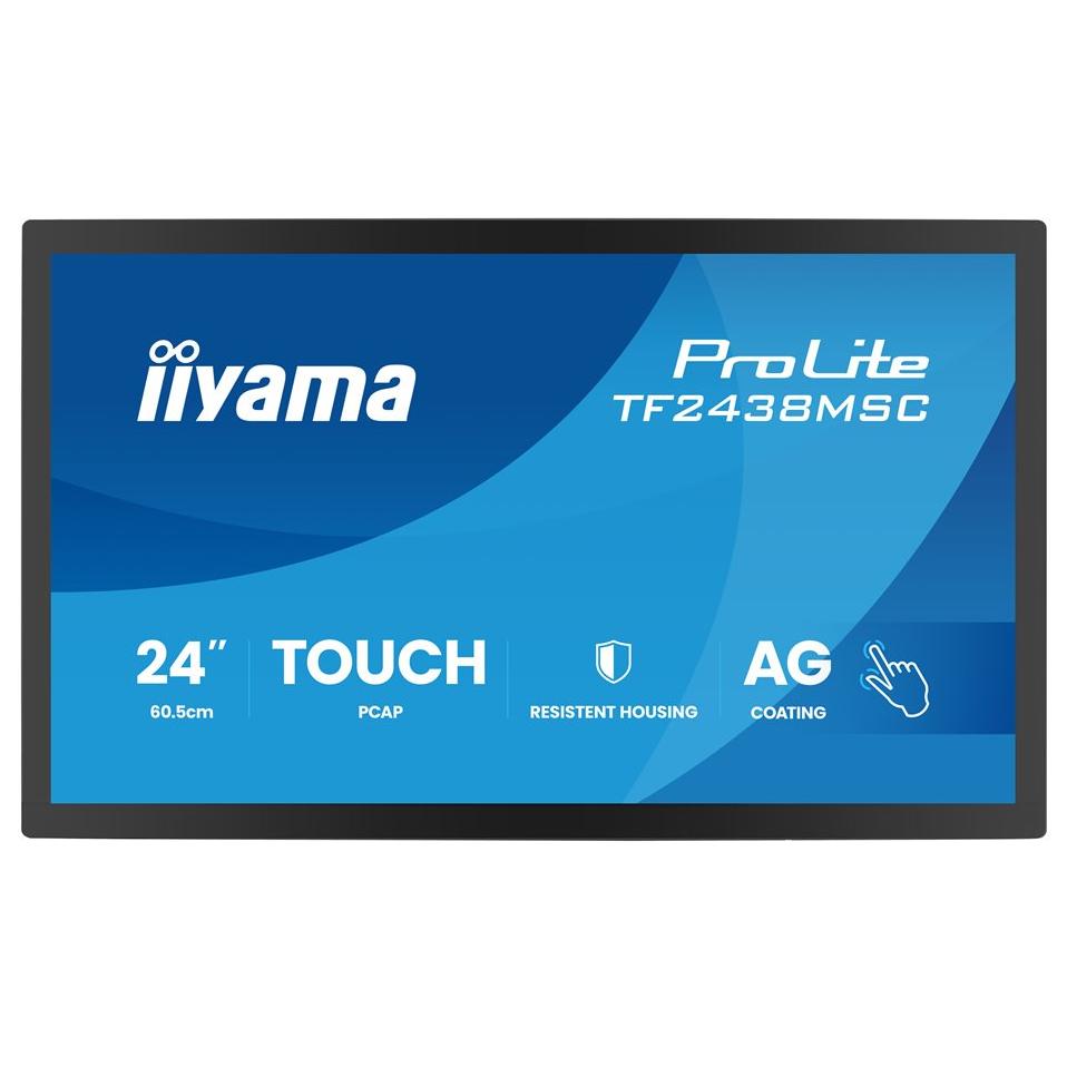 iiyama ProLite TF2438MSC-B2 - 24" LED Monitor with Touchscreen - Full HD 1080p @ 120Hz