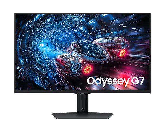 Samsung Odyssey G7 27" 4K UHD 144Hz Gaming Monitor - Black