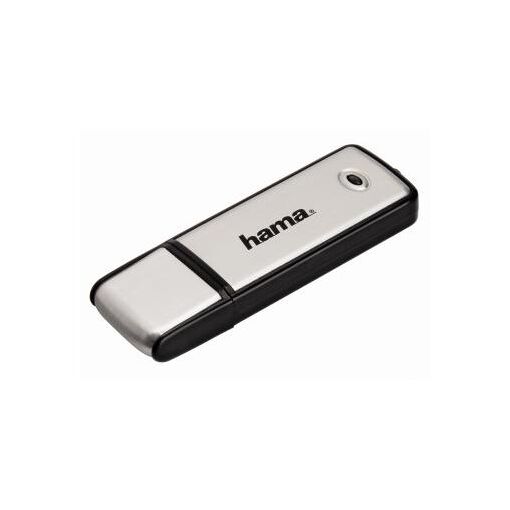 Hama Fancy USB Flash Drive 64GB USB Type-A 2.0 Black and Silver