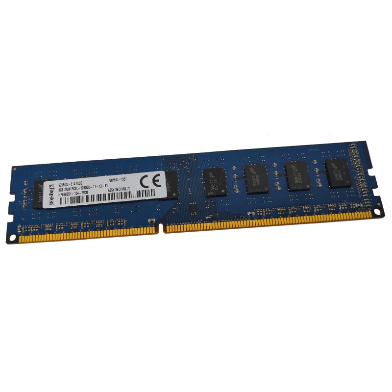 Kingston 8GB DDR3 PC3L-12800U RAM (HP698651-154-MCN)