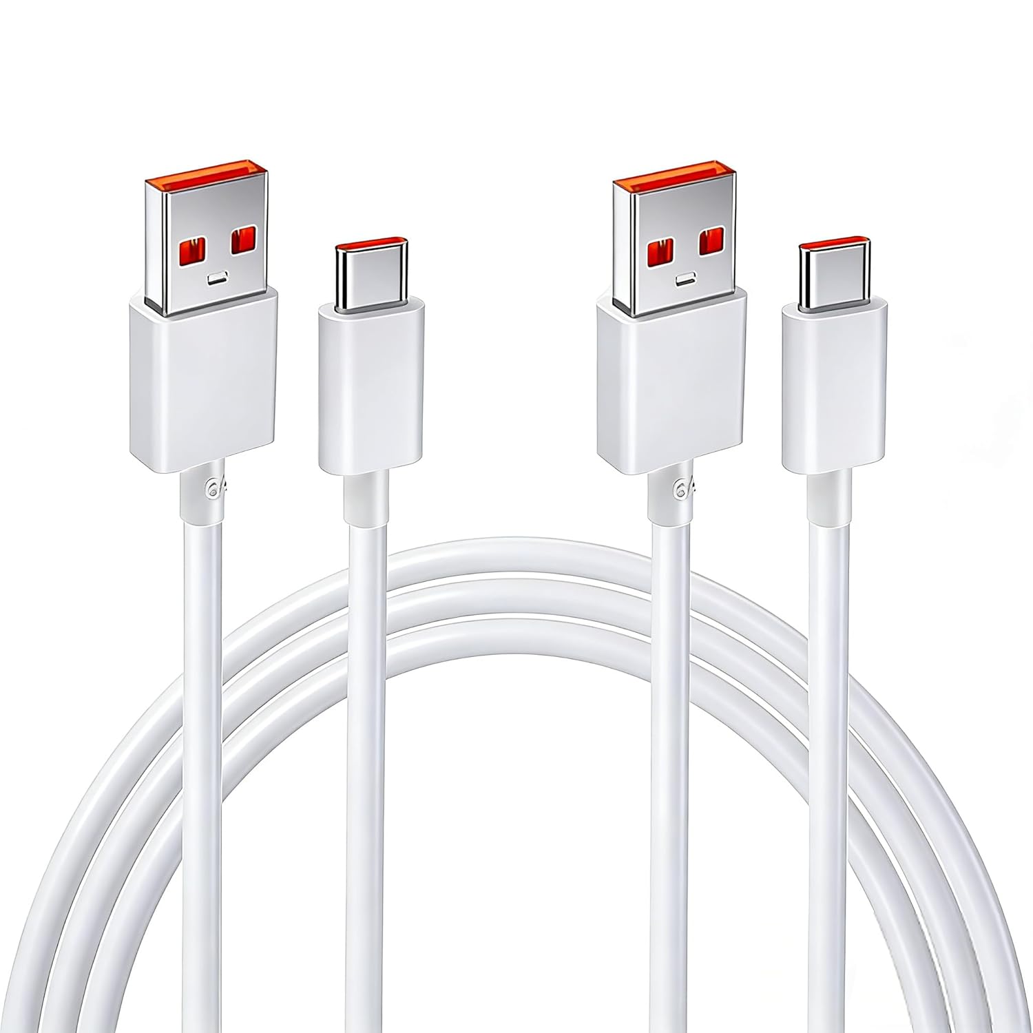 Cable USB C de 1.5m, 6A de carga rápida compatible con Xiaomi 14/13T/12T/... (Sin marca)