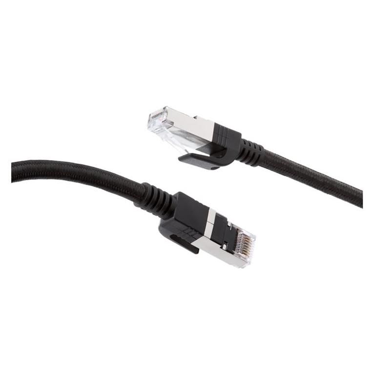 Câble Ethernet BIGBEN Connecté - 10 m, RJ-45 (M) vers RJ-45 (M) - CAT 8 - 40 Gbit/s