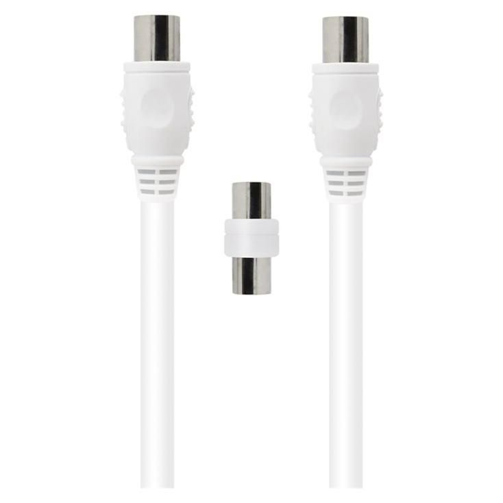 Force Power Lite Coaxial Cable - 2m, White