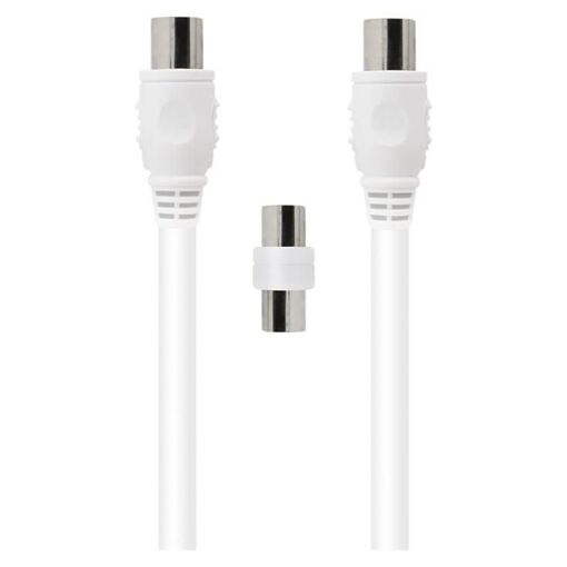 Force Power Lite Coaxial Cable - 2m, White