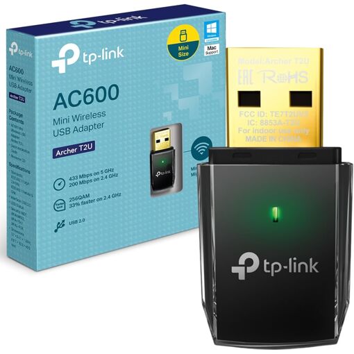 MEVRONISSHOP WiFi Key AC600 Mbps Archer T2U Adapter