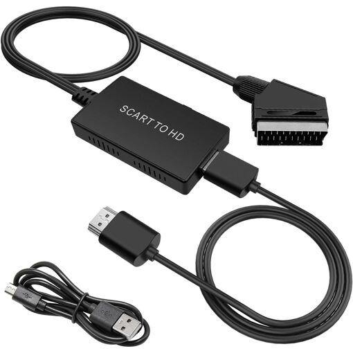 Adaptador Convertidor HDMI con Cables - 720P/1080P