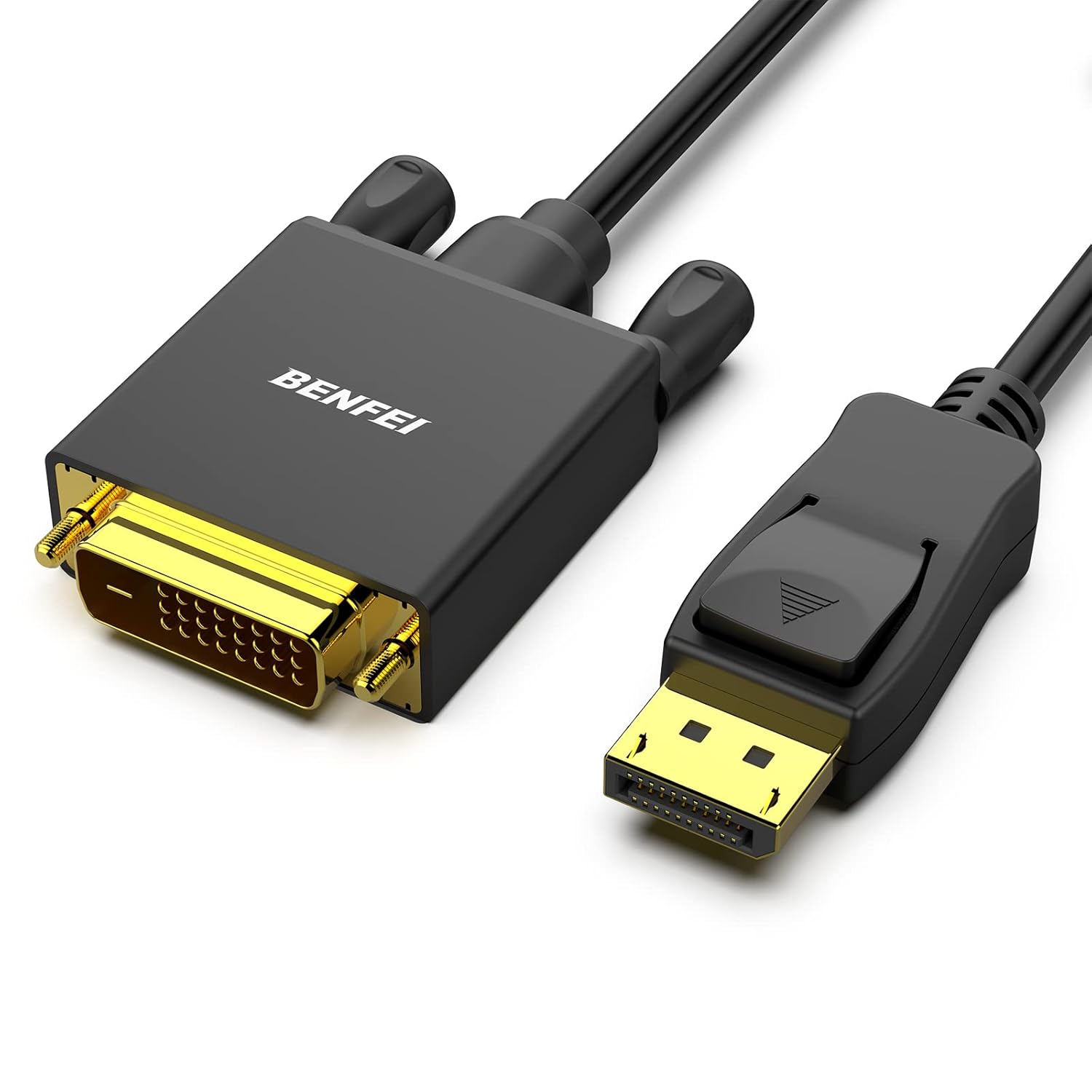 DisplayPort to DVI Adapter, 6 Feet Black Cable