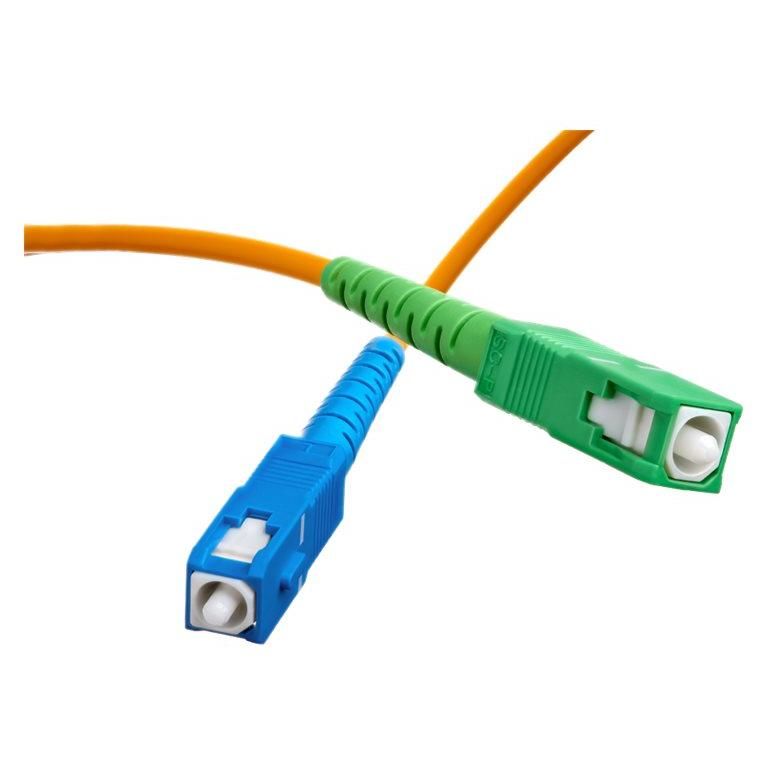Cable de fibra óptica monomodo Bigben Conectado - 2 m, SC/APC a SC/UPC