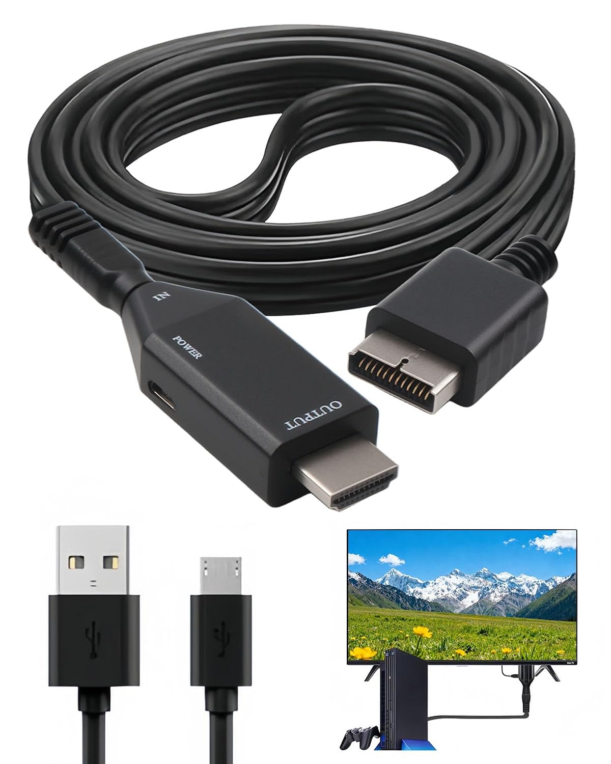 PS1/PS2 to HDMI Converter