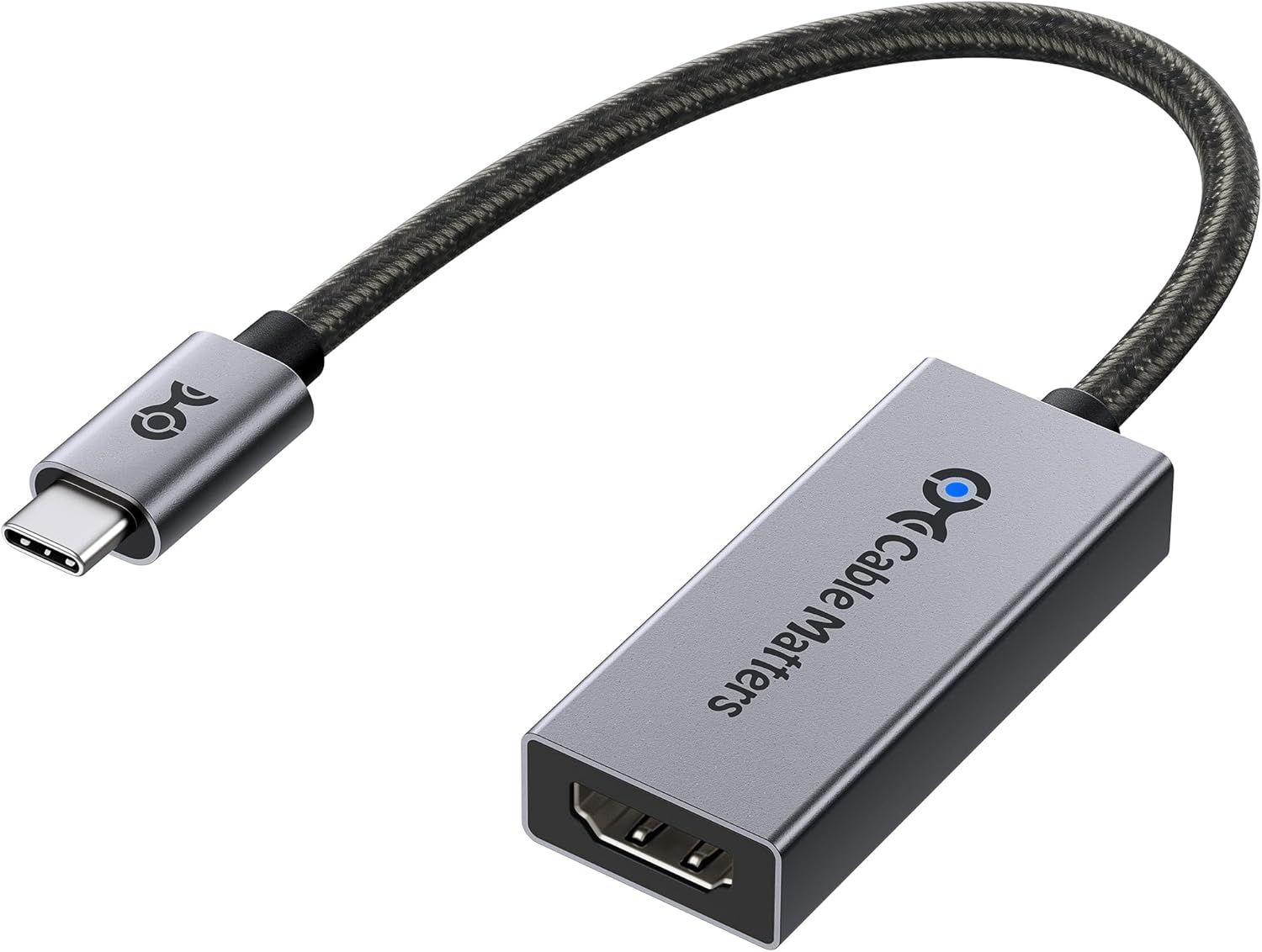 USB-C to HDMI 2.1 Adapter - 8K@60Hz/4K@240Hz, HDR Support, Thunderbolt 4 to HDMI 2.1