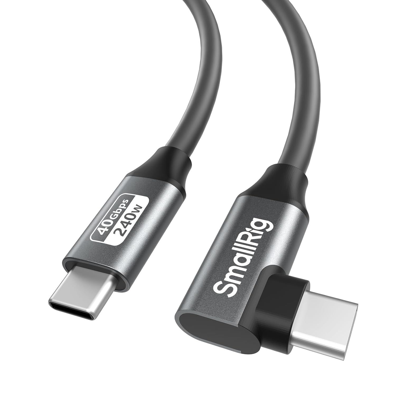 USB4 Cable 40 Gbps, 240W Fast Charging and 8K@60Hz Video, 35cm/13.8in, for MacBook, iPad Pro, iPhone