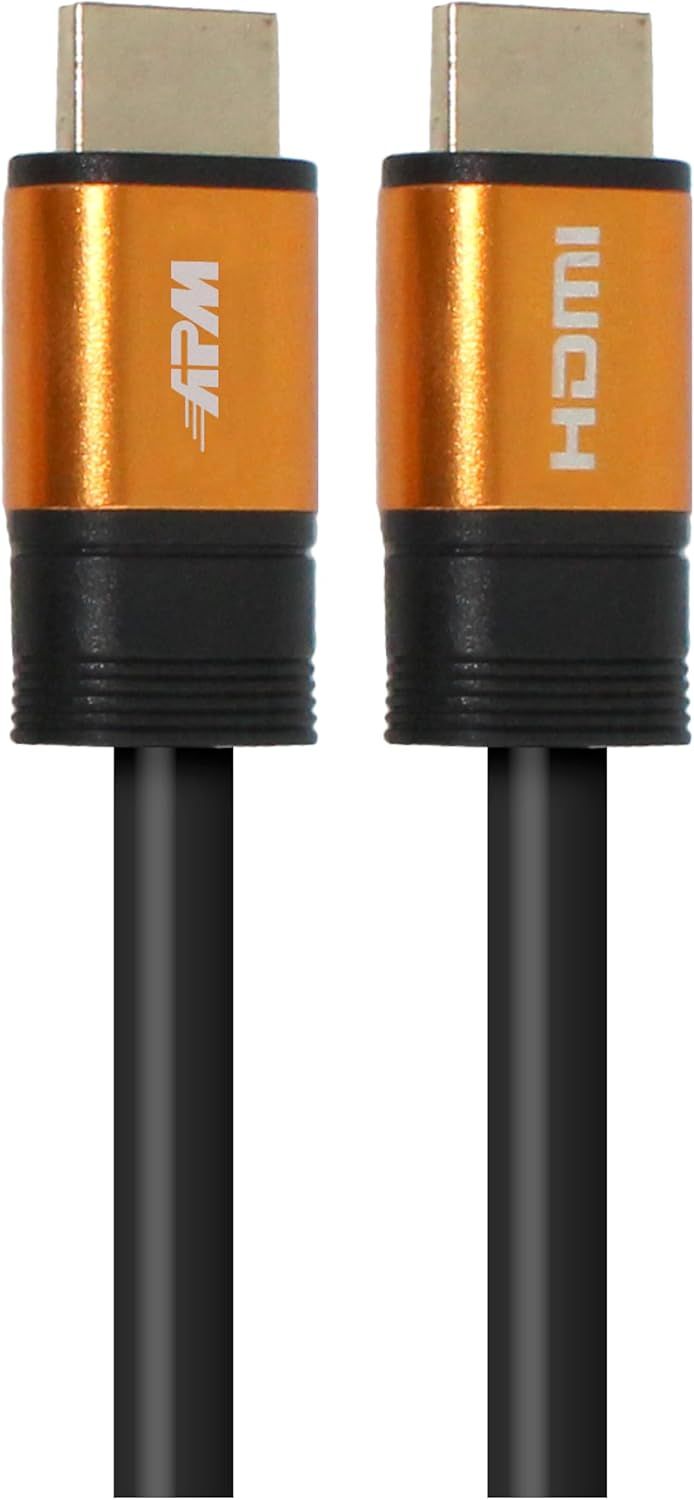 Câble HDMI 1,8 m, 4K Ethernet, connecteurs mâle/mâle - Accessoire TV et vidéo