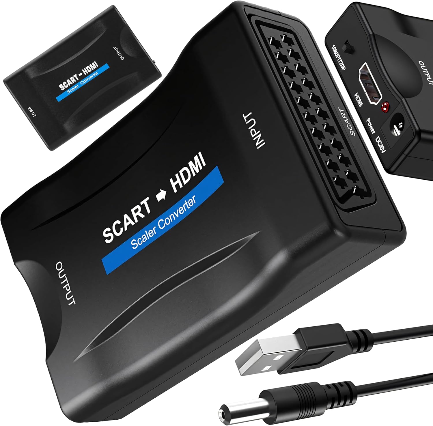 Conversor adaptador SCART a HDMI
