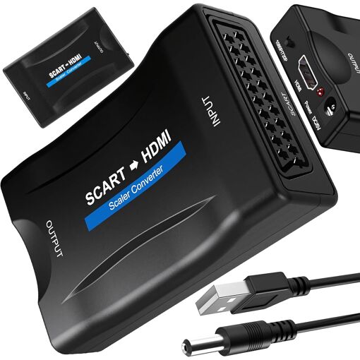 Conversor adaptador SCART a HDMI