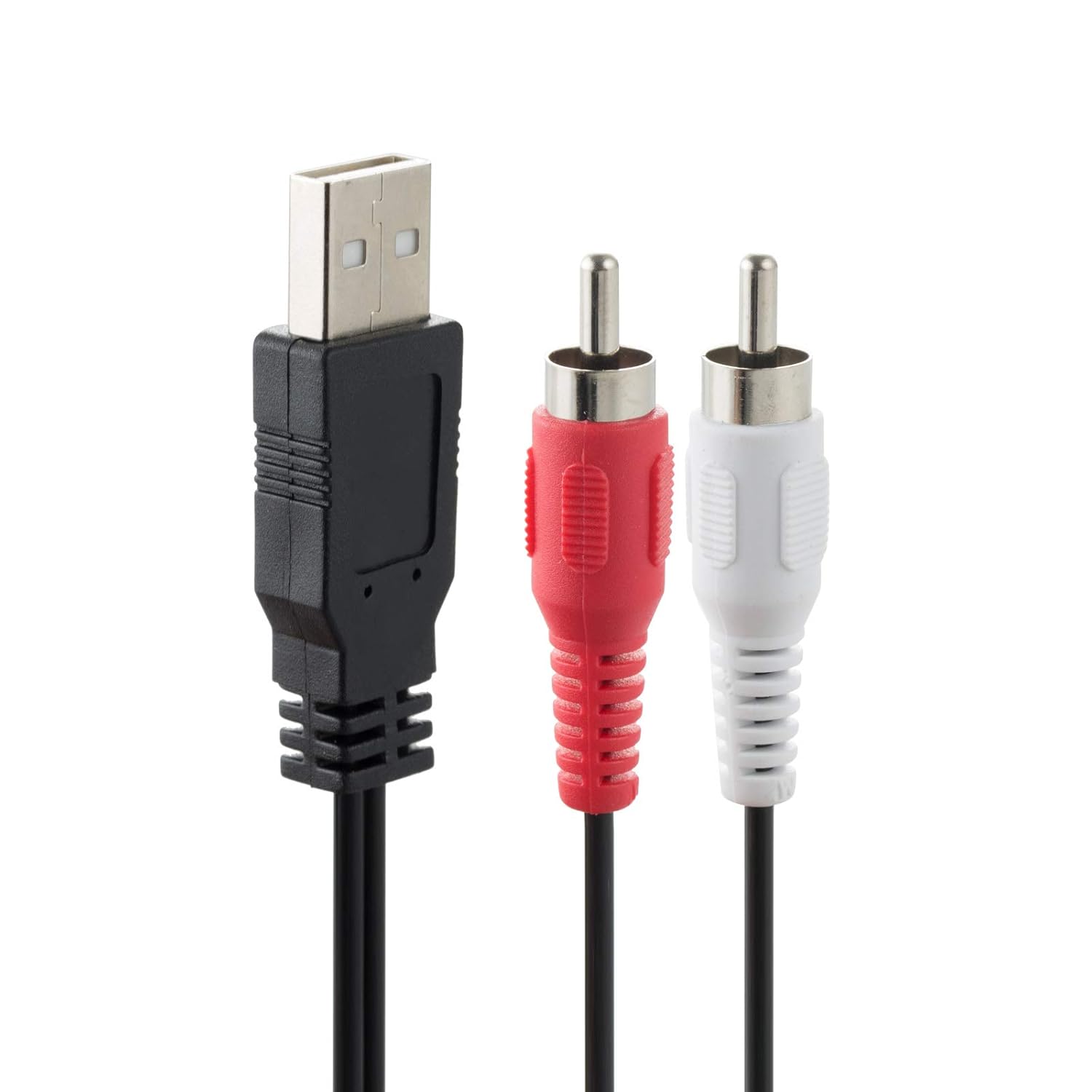 Cable USB a RCA - Adaptador Convertidor de Audio y Video 1,5m