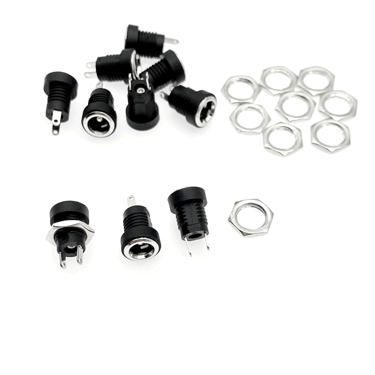 2-Broach 5.5mm x 2.1mm DC Jack Power Connector