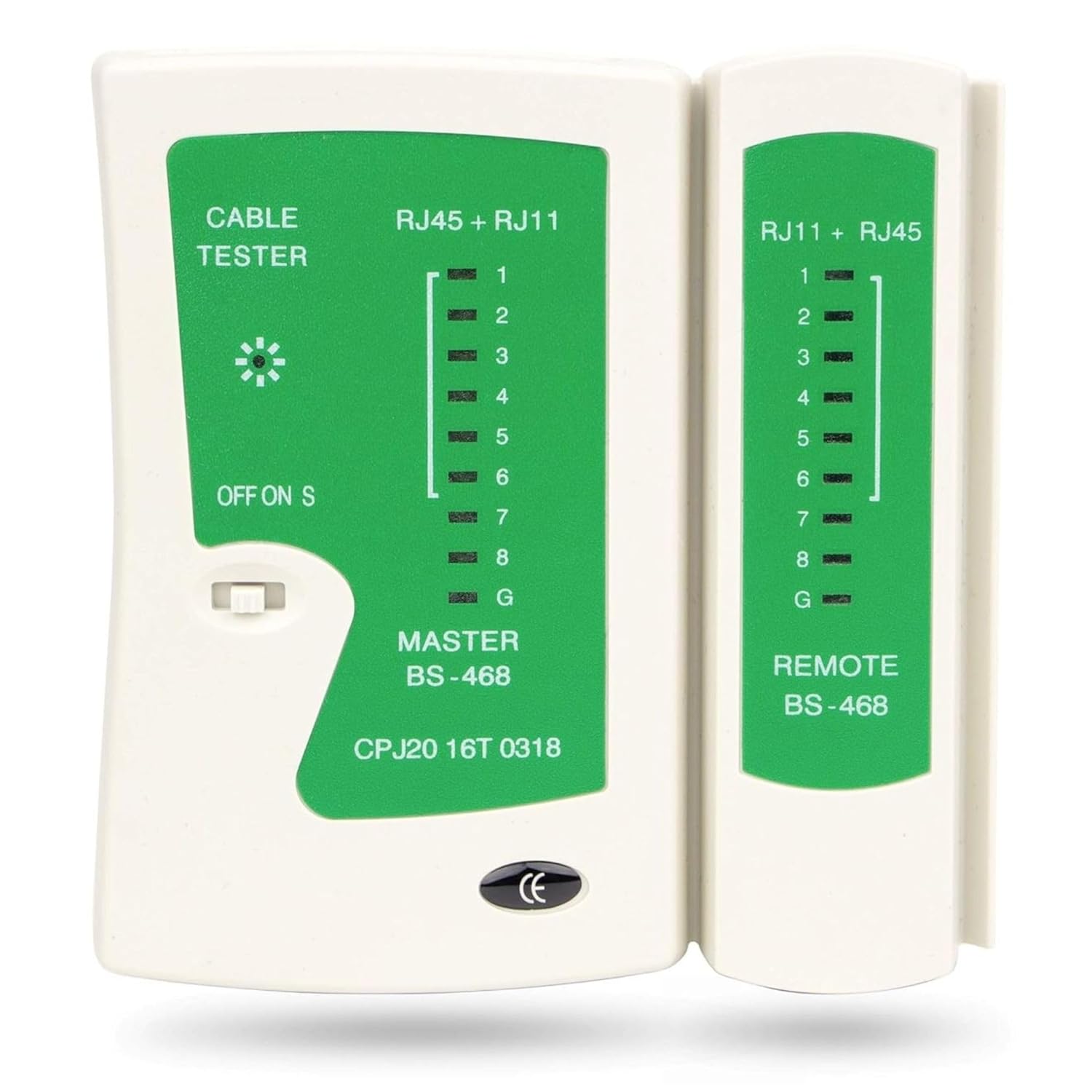 Cable Tester, Network Line Patch Tester RJ45 RJ11 Detector Locator Ethernet Network Wire Tracker