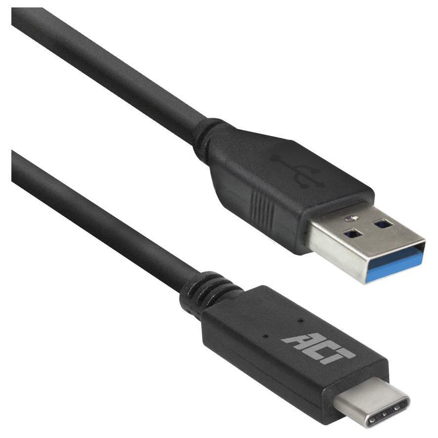 ACT USB-C to USB-A Cable 1m, USB 3.2 Gen 1 (3.1 Gen 1), Black