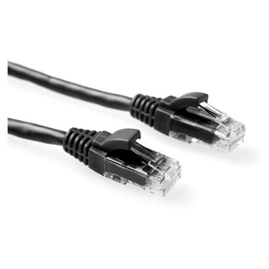 Cable de red ACT 3m Cat5e UTP - Negro