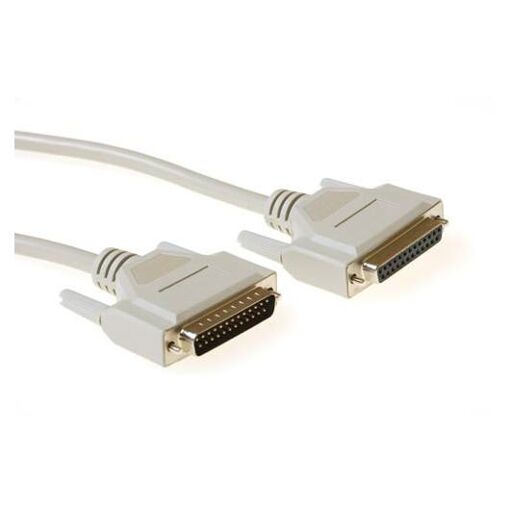 ACT AK4045 25-Pin D-Sub Cable, 1.8m, Beige