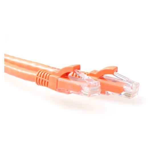 ACT Cat6A UTP 0.5m Network Cable - Orange