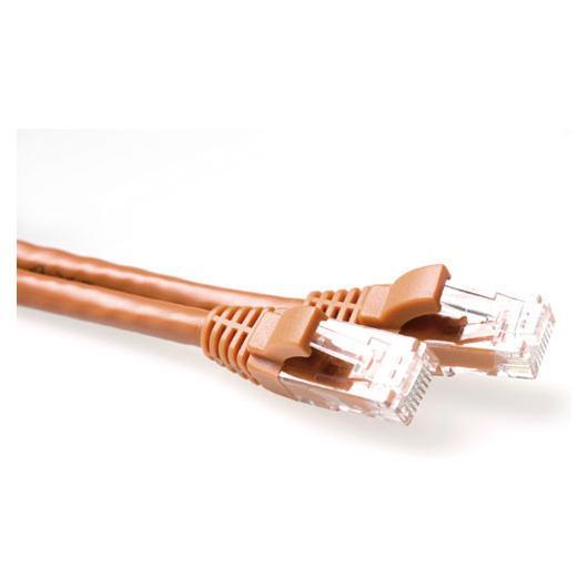 ACT IB2220 Cat6a U/UTP Network Cable, 20m, Brown
