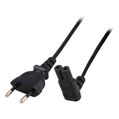 ACT AK5008 2m Electric Cable Black CEE7/16 to C7 Coupler