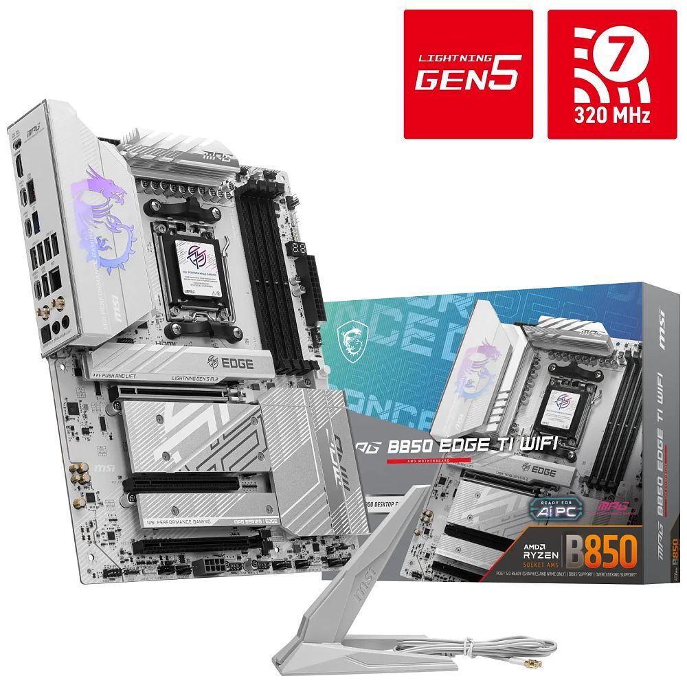 MSI MPG B850 EDGE WiFi, AMD B850
