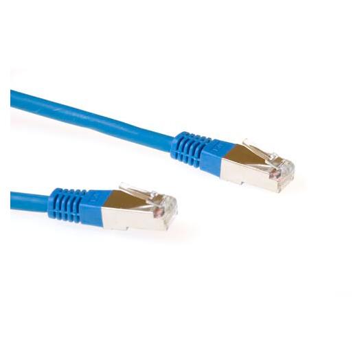 Câble de réseau ACT Cat.6 PIMF SSTP Bleu, 25m