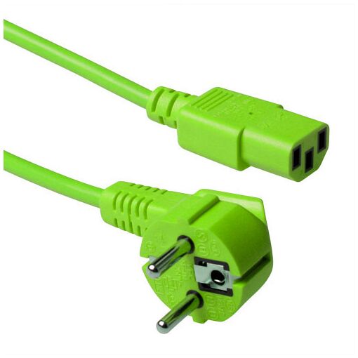Cable de potencia ACT Schuko C13, 3 metros
