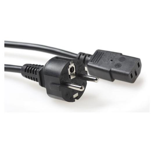 ACT AK5014 1.5m Power Cable Black CEE7/7 to C13 Connector