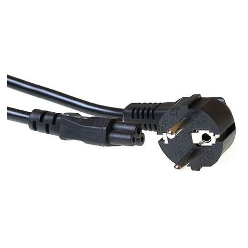 ACT AK5189 10m Electric Cable Black CEE7/7 to C5 Coupler