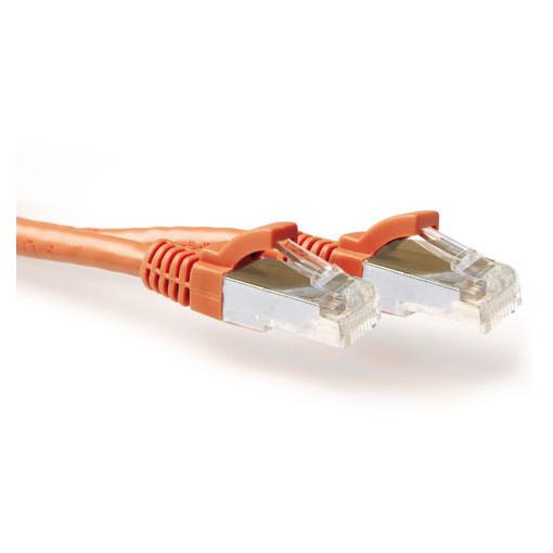 ACT FB7125 Orange 25m Cat6a S/FTP (S-STP) Network Cable