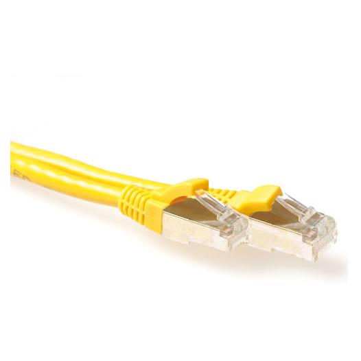 ACT FB7800 Cat6a 0.5m Network Cable (Yellow)
