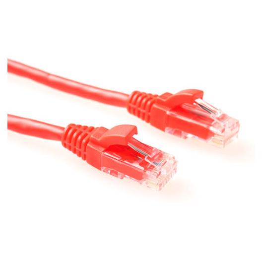 Act CAT6 UTP 0.5m Network Cable - Red