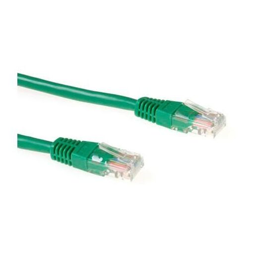ACT IB8720 Cat6 U/UTP Network Cable, 20m, Green
