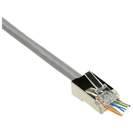 ACT RJ-45 Metal and Transparent Connector (25 Pack)