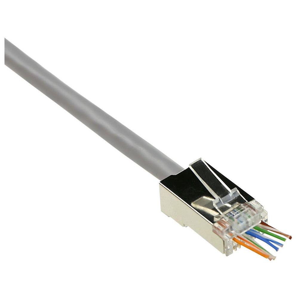 ACT RJ-45 Metal and Transparent Connector (25 Pack)