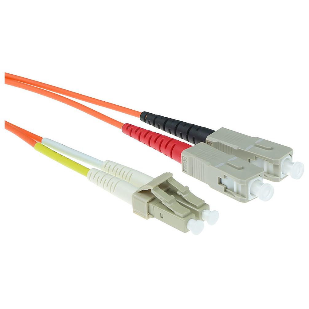 ACT RL8003 InfiniBand and Fiber Optic Cable 3m LC SC Orange