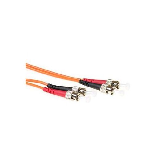 Câble ACT RL1550 InfiniBand et à fibres optiques 50 m ST Orange