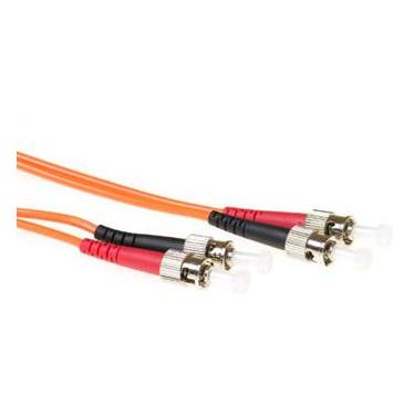 ACT RL1550 InfiniBand and Fiber Optic Cable 50m ST Orange